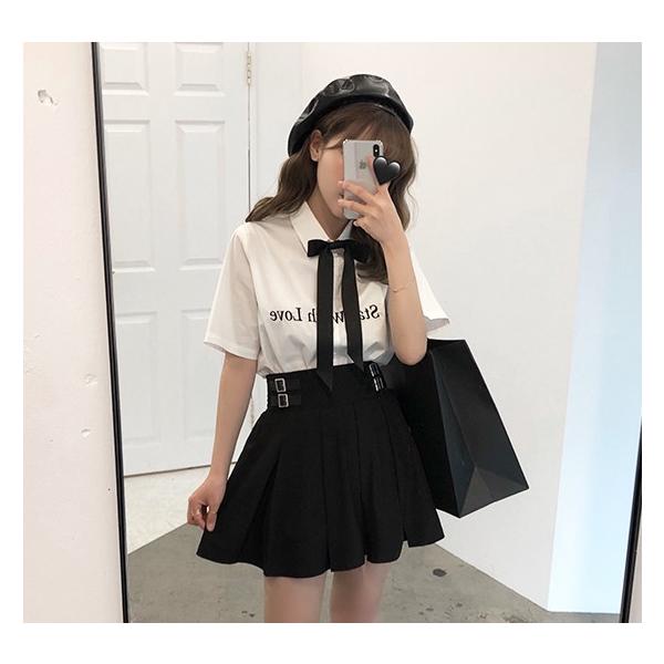 韓国ファッション シャツ ブラウス 半袖 レディース リボン オルチャン Buyee Buyee 일본 통신 판매 상품 옥션의 대리 입찰 대리 구매 서비스