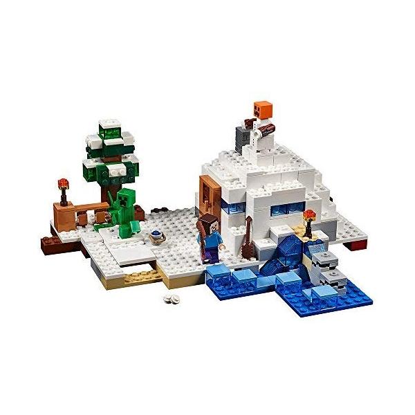 レゴマインクラフト LEGO Minecraft 21120 the Snow Hideout Building Kit