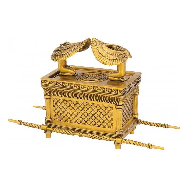 Design Toscano Ark of the Covenant Statue in Faux Gold