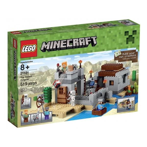 レゴ マインクラフト 砂漠地帯 21121 LEGO Minecraft 21121 the Desert Outpost Building Kit