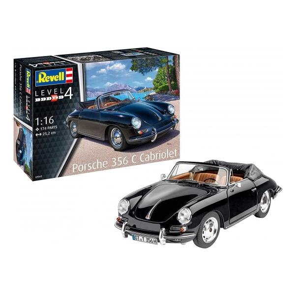 ドイツレベル 1/16 ポルシェ 356 カブリオレ プラモデル 07043 Revell_07043