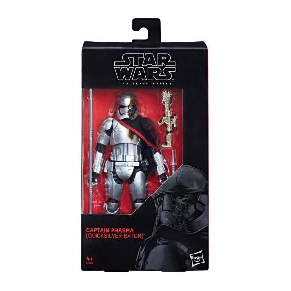 スター・ウォーズ ブラックシリーズ 6インチ アクションフィギュア キャプテン ファズマ (クイックシルバー・バトン) / Hasbro STAR WARS 2019 THE BLACK SE