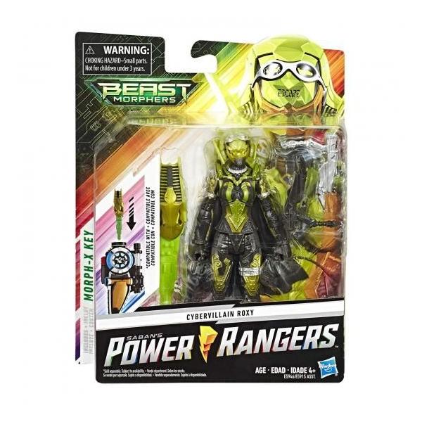 ハズブロ パワーレンジャー・ビーストモーファーズ 6インチ ベーシックフィギュア サイバーヴィラン ロキシー / HASBRO 2019 POWER RANGERS BEAST MORPHERS