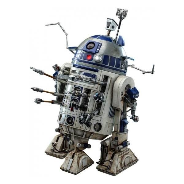 ホットトイズ(Hot Toys) ムービー・マスターピース スター・ウォーズ エピソード2/クローンの攻撃 R2-D2 1/6スケールフィギュア 白 高さ約18センチ MMS651