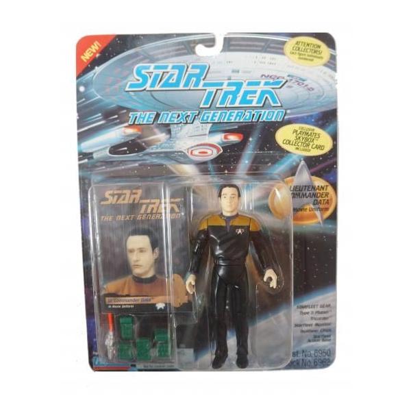 PlayMates 4.5インチ 映画制服姿の少佐データ - Star Trek スタートレック：新世代 - コレクターシリーズ第7シーズン