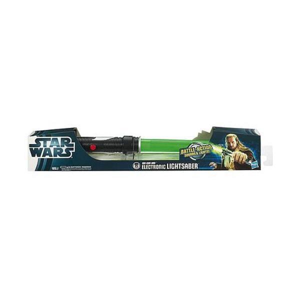 Hasbro スター・ウォーズ クワイ=ガン・ジン エレクトリック ライトセーバー