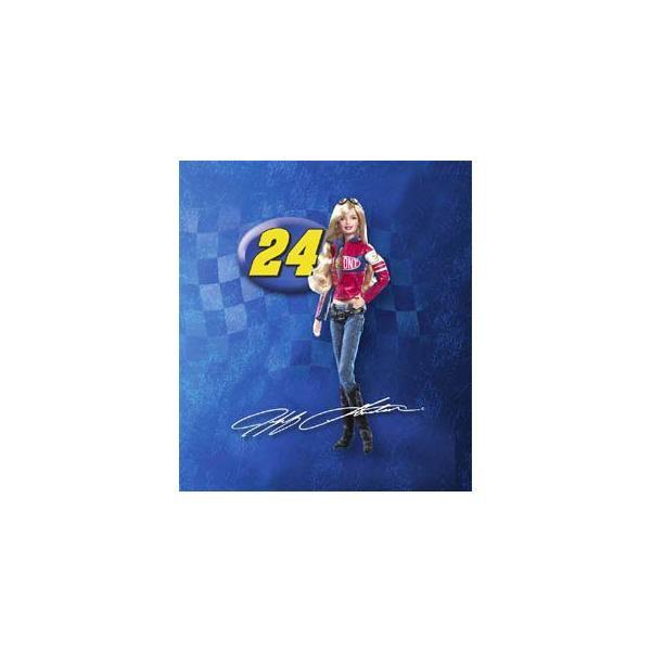 Jeff Gordon #24 NASCAR Barbie バービー Doll Pink Label Edition 人形 ドール