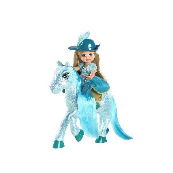 Mattel マテル社 Barbie バービー and the Three Musketeers Mini Kelly Doll - Teal 人形 ドール