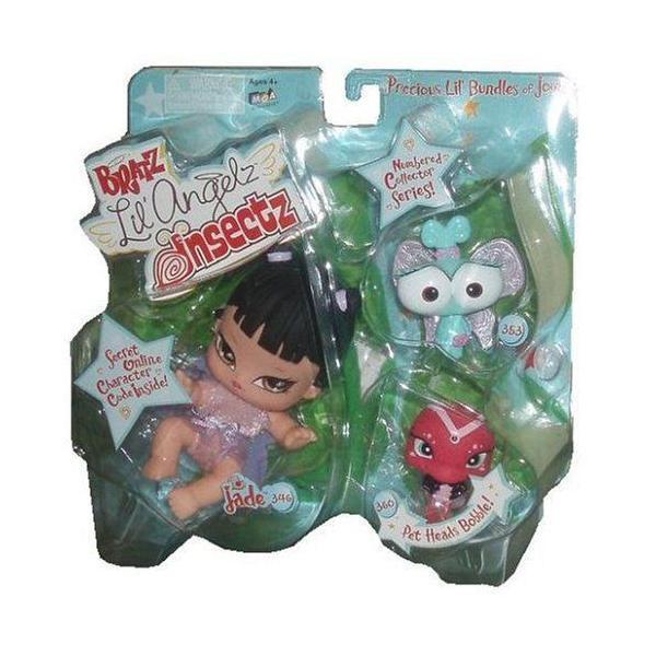 Bratz ブラッツ Lil' Angelz Insectz Numbered Collector Series : Jade 346 , butterfly 353 and pin