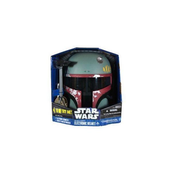 Hasbro ハスブロ Year 2010 Star Wars スターウォーズ Series BOBA FETT Electronic Helmet with Bounty