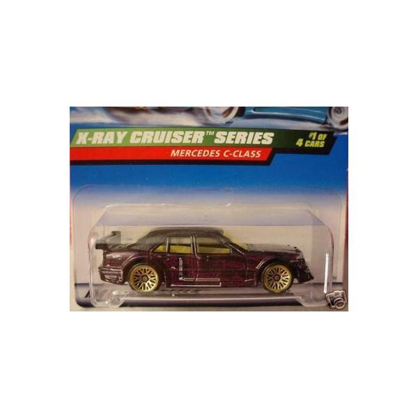 Mattel マテル Hot Wheels ホットウィール 1999 1:64 スケール X-Ray Cruiser Series Black Mercedes メ
