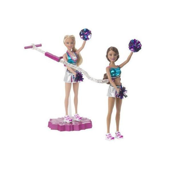 Barbie バービー Pom Pom Divas Fly Girls: Barbie バービー and Teresa ドール 人形 フィギュア