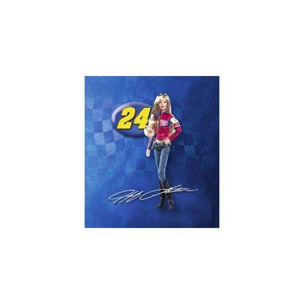 Jeff Gordon #24 NASCAR Barbie バービー Doll Pink Label Edition ドール 人形 フィギュア
