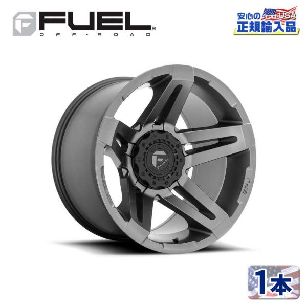 FUELオフロードホイールD753 20インチとNittoタイヤセット FUEL OFF-ROAD [FUEL OFFROAD フューエルオフロード]20インチ