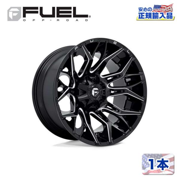 [FUEL OFFROAD(フューエル)]20インチアルミホイール 1本 D769 TWITCH(ツイッチ) 20×9 8H180 +1 CB124.3/D76920901850