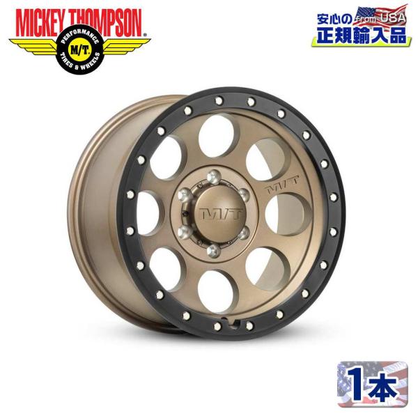 MICKEYTHOMPSON 正規品]17インチアルミホイール 1本 MT プロ