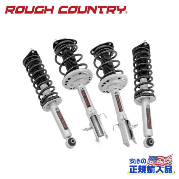 【新品未使用】BLACK DESIGN リフトアップレッグ 日昇 ROUGH COUNTRY(ラフカントリー)正規品]2インチ リフトアップキット