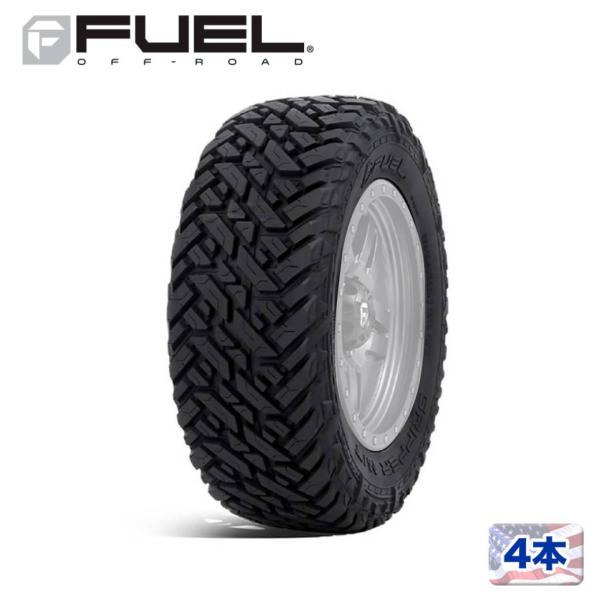 FUEL 22インチアルミホイール　ブロックタイヤ　4本付き FUEL OFF-ROAD [FUEL OFFROAD フューエル オフロード]22インチ