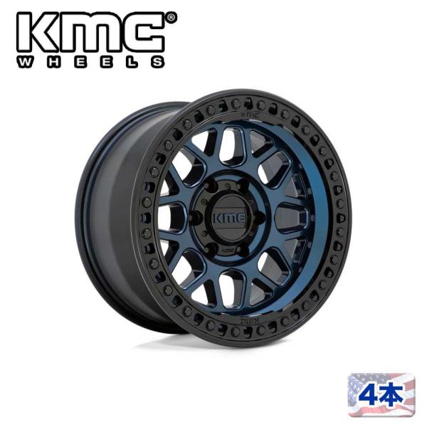 KMC（車） [KMC 日本販売代理店]17インチアルミホイール 4本 KM549 GRS 17×9J 6H 139.7 ±0 CB106.1  汎用/KM54979068900 : DOLONCO - 通販 - Yahoo!ショッピング