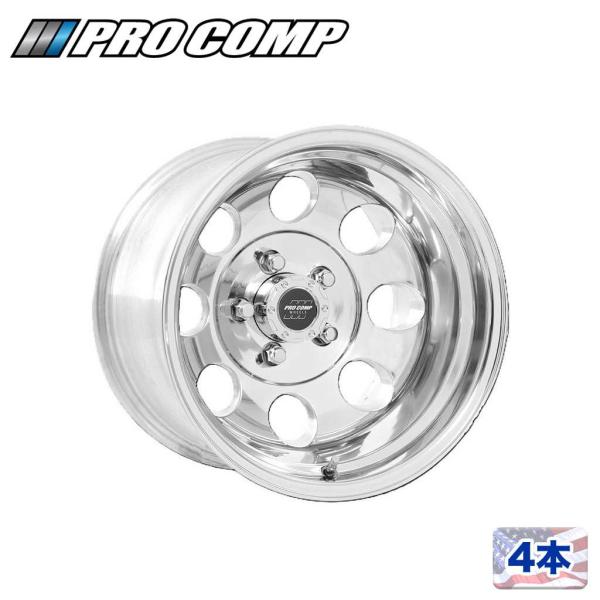 プロコンプ　アルミホイール　レンコンホイール　１６インチ　8J　ET-11 Pro-Comp（プロコンプ） [PRO COMP 正規品] 16インチアルミホイール 4