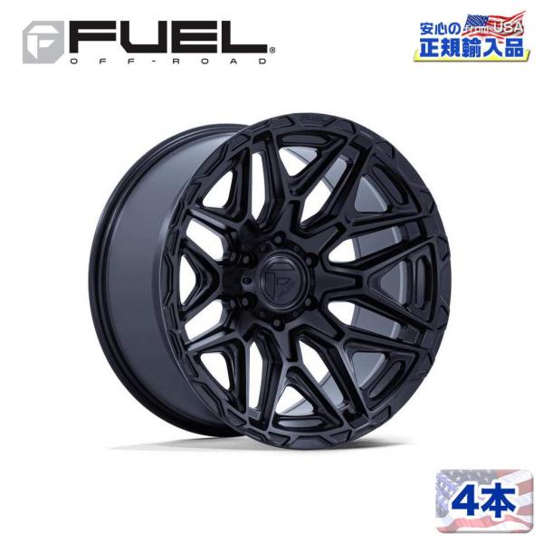 FUEL OFFROAD 正規品]22インチ アルミホイール 4本 FC885 INJECTOR