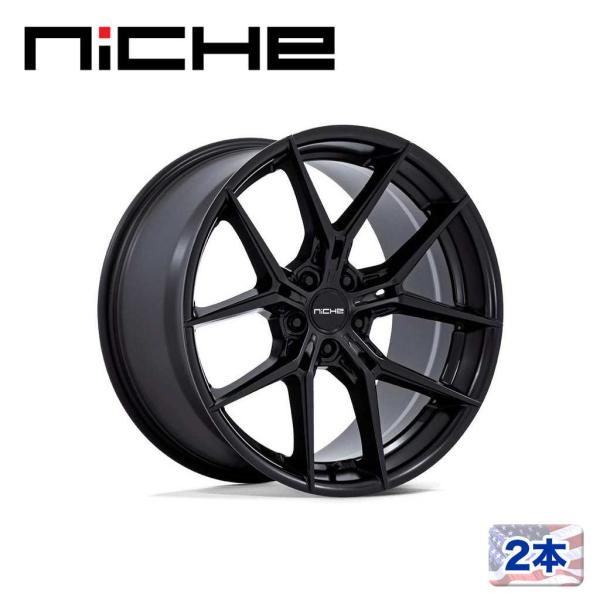 なんでも自作マニア15インチ アルミホイール 5スポークデザイン　2本 NICHE 正規品]20インチ アルミホイール 2本 NC279 PRODIGY 5 マット