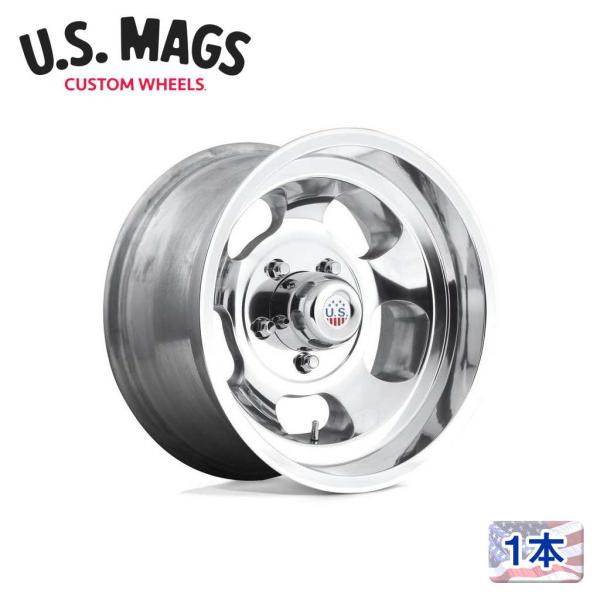 US MAGS 正規品]15インチ アルミホイール 1本 U101 INDY ハイラスター