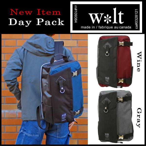 リュックサック スクエア メンズ レディース 大容量 Walt ウォルト 270 067y ワインレッド色 グレー色 ネイビー色 b バッグと傘の店ドマーニ 通販 Yahoo ショッピング