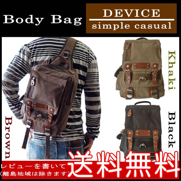 DEVICE（デバイス） DEVICE Access メガボディバッグ カジュアル 大