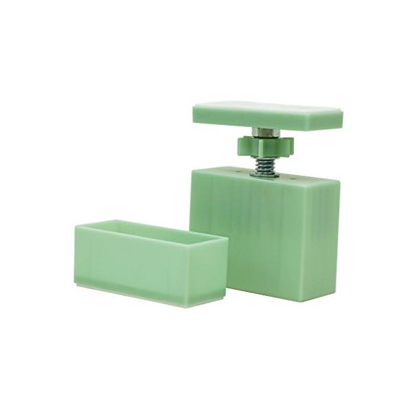 他サイト： 平安伸銅工業 LABRICO DIY収納パーツ 2×4アジャスター ヴィンテージグリーン 最大使用荷重20kg DXＶ-1の商品画像