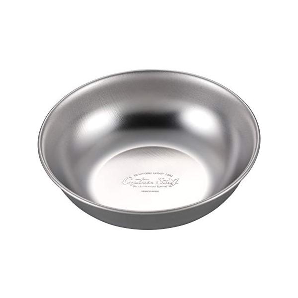 他サイト： キャプテンスタッグ(CAPTAIN STAG) ステンレス テーブルウェア プレート 皿 食器 キャンプボール 外径15.5×高さ4.5cm 日の商品画像