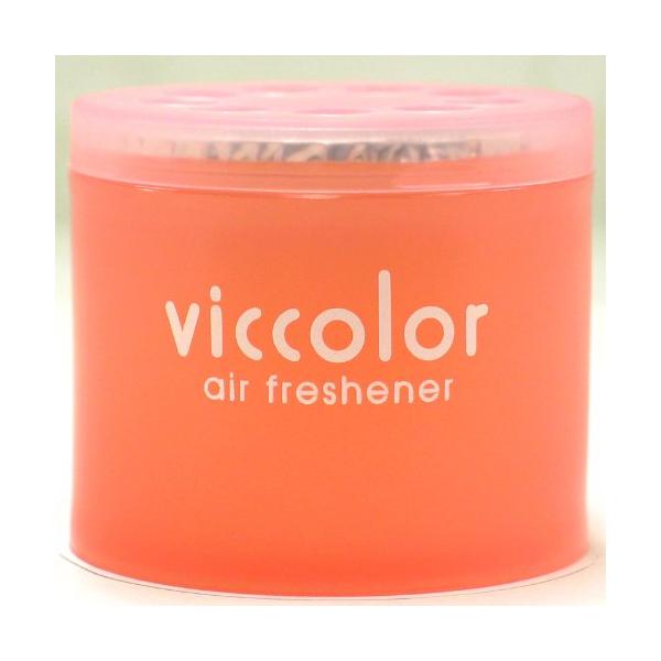 他サイト： ダイヤケミカル 車用 消臭芳香剤 ビッカラ 置き型 ピーチ&amp;キッス 85g 5408の商品画像