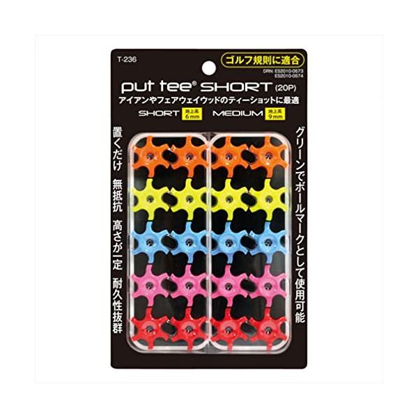 他サイト： ライト(LITE)プットティー ショート T-236の商品画像