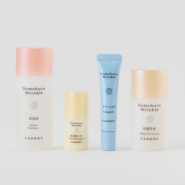 ドモホルンリンクル（Domohorn Wrinkle） 公式 基本4点セット 14日間