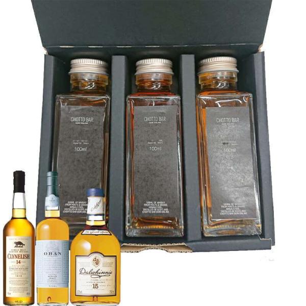 CHOTTO BAR  \GߒʂȃXRb`EBXL[Zbg 100ml ×3{ZbgmNCkbV14YA46x I[o14Y 43xA _EBj[15Y 43xn