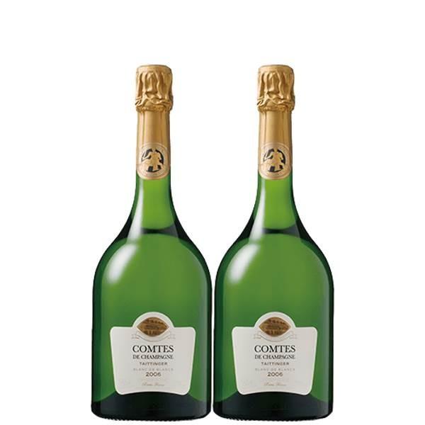 テタンジェ コント ド シャンパーニュ ブラン 750ml×2本 : DON online