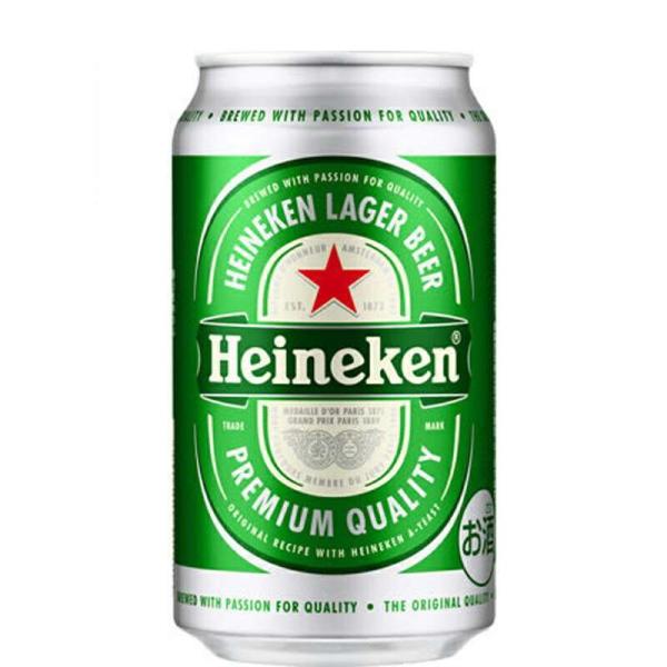 ハイネケン Heineken 350ml 缶（１ケース/24缶入り）2ケースまで1個口 
