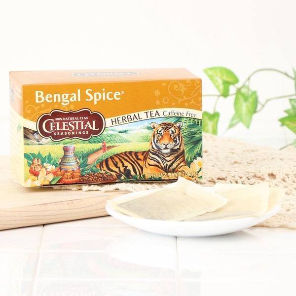 シナモン、いなご豆、生姜、胡椒などをブレンドしたハーブティー。■セレッシャル・シーズニングセレッシャル・シーズニング社のハーブティーは、「世界一ゴミの少ない街」・「ロハスの聖地」と言われている、コロラドのボルダーという街で作られています。商...