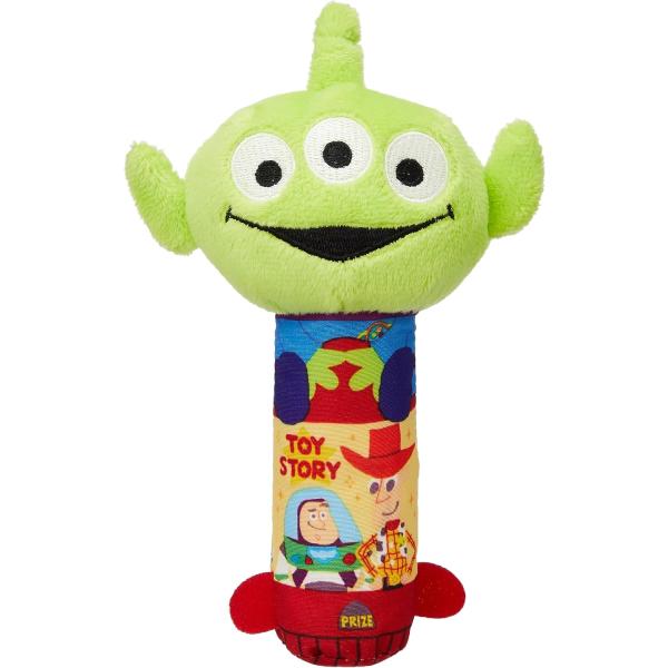 振ってもにぎっても音が出る、やわらか素材のトイ・ストーリーのラトル。【対象月齢】0か月頃~・やわらか素材なので、赤ちゃんに渡しても安心・手洗い可能