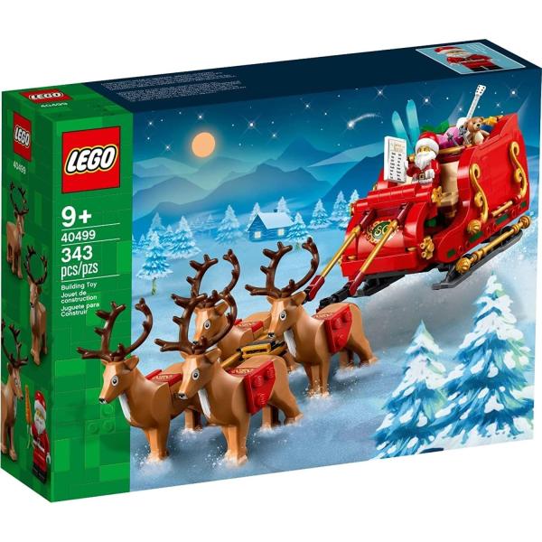 レゴ LEGO クリスマス サンタのそり 40499 おもちゃ 玩具 ブロック 男の子 女の子 おうち時間 大人 オトナレゴ ゲーム キャラクター プレゼント