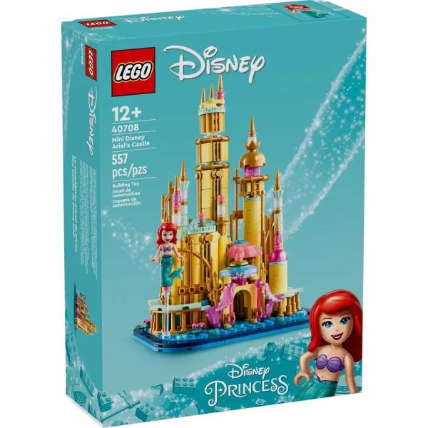 レゴ LEGO ミニディズニー アリエルの城 40708 おもちゃ 玩具 プレゼント 誕生日 ブロック クリスマス 女の子 リトルマーメイド