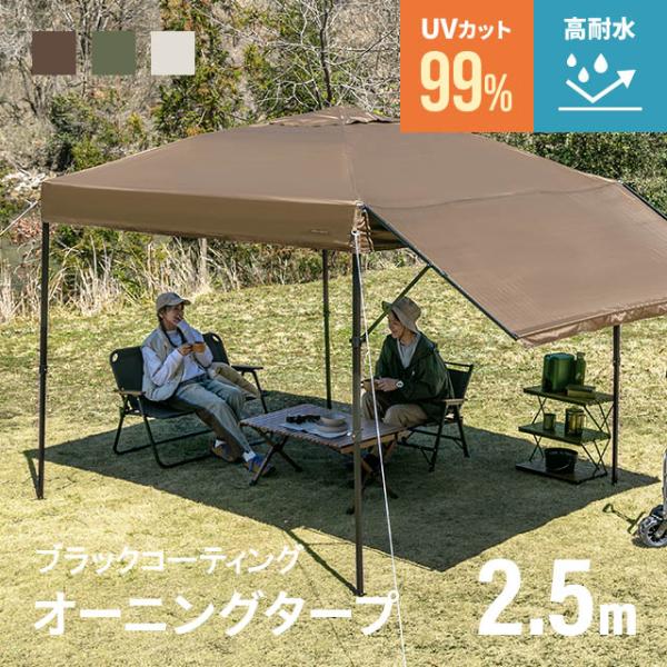 AND・DECO タープテント 2.5m オーニング オーニングタイプ