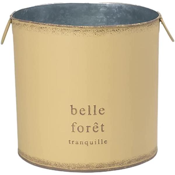 "寄せ植えにぴったりなハウスプランツシリーズロゴが凸になっています。表面はザラザラ仕上げです。鉢には底穴がありますが、内部に水漏れを防ぐための透明ビニールポット（ライナー）がついていますので、鉢カバーとしてもご利用いただけます。直接植物を植...