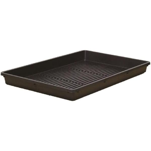 ●草花や野菜の育苗に最適●底面給水なので、小さな種も流されずに吸水できます【仕様】・サイズ：高さ50mm×幅576mm×奥行372mm・重量：770g・カラー：黒