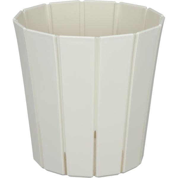 ●スリット穴が目立ちにくい、一体感のある縦ラインが特徴のデザインスリット鉢●シンプルでスタイリッシュなデザインが、インテリアになじみます。●スリット構造が根の育成環境を整えます。●陶器鉢のような手触りと安定感のある寸胴型のフォルムで、観葉植...