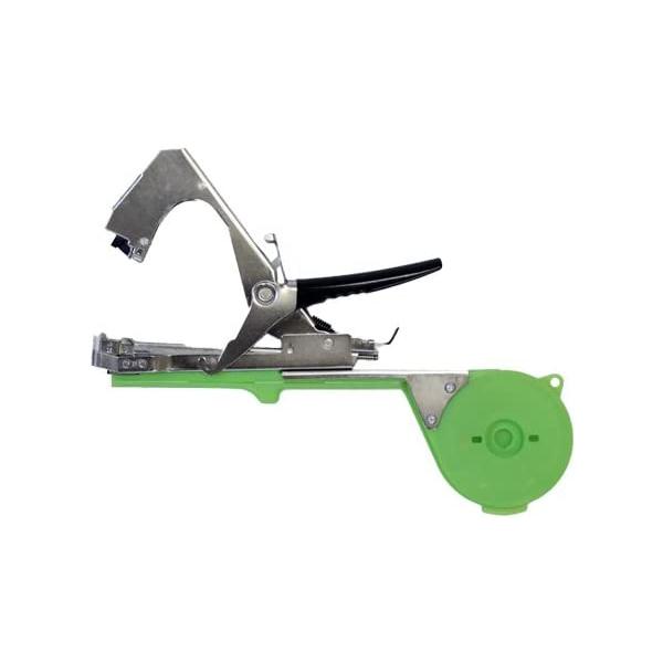 野菜・果物等の枝、茎などの支柱への結束に野菜・果物などを小袋に入れ、やわらかく止めます。操作が簡単手作業により作業時間3〜4倍短縮軽量だから持ち運びに大変便利。テープの切りカスが出ません。セット内容結束器本体 1本ホッチキス 10000本(...