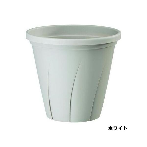 根はり鉢 5号 ホワイト【商品特長】根は下に伸びる習性があるため、鉢で育成すると底で渦を巻くサークリング状態になりやすく、培養土内の栄養も充分に根に届かない状態になります。スリット鉢は、根が鉢中に広がるため、培養土内の栄養を充分に取り込み、...