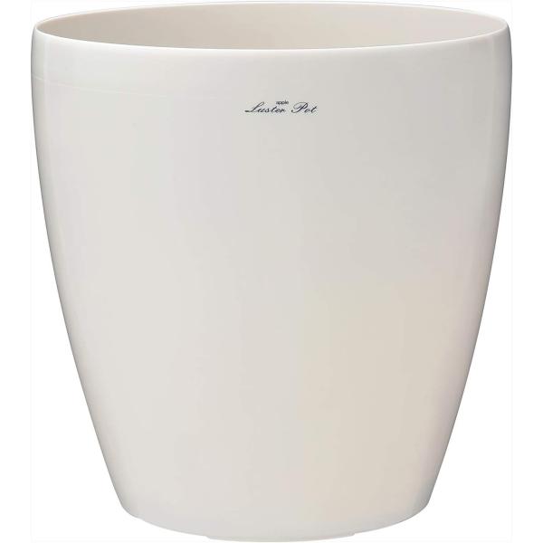 プラスチックの特徴を活かした高級感のある光沢仕上げ。インドア園芸用として最適です。水はけをよくするスノコ付き。鉢底の穴に付属のポリ栓をすれば、鉢カバーとしても使用できます。サイズ：Φ369×380mm　内容量：23L　インナーポットサイズ：...