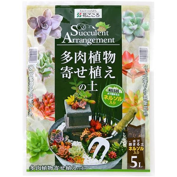 花ごころ 多肉植物寄せ植えの土 5L