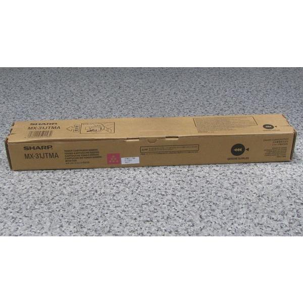 シャープ　MX-2301/MX-2600/MX-3100用トナー　マゼンタ　MX31JTMA　送料無料